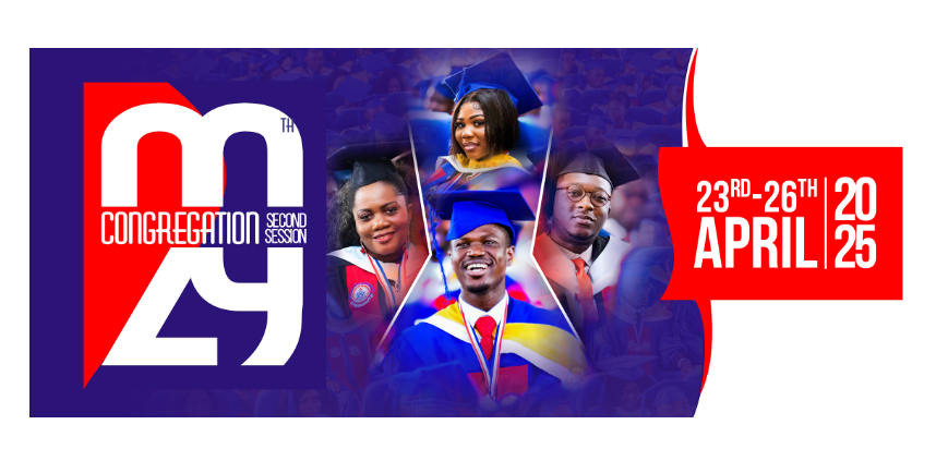 UEW Graduation ; Date, Centre/ School and Live Steam networks - 29th Congregation | Second Session